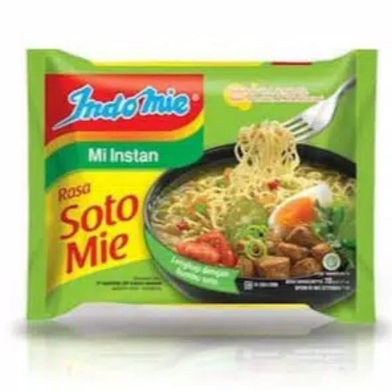 

Indomie kuah rasa soto