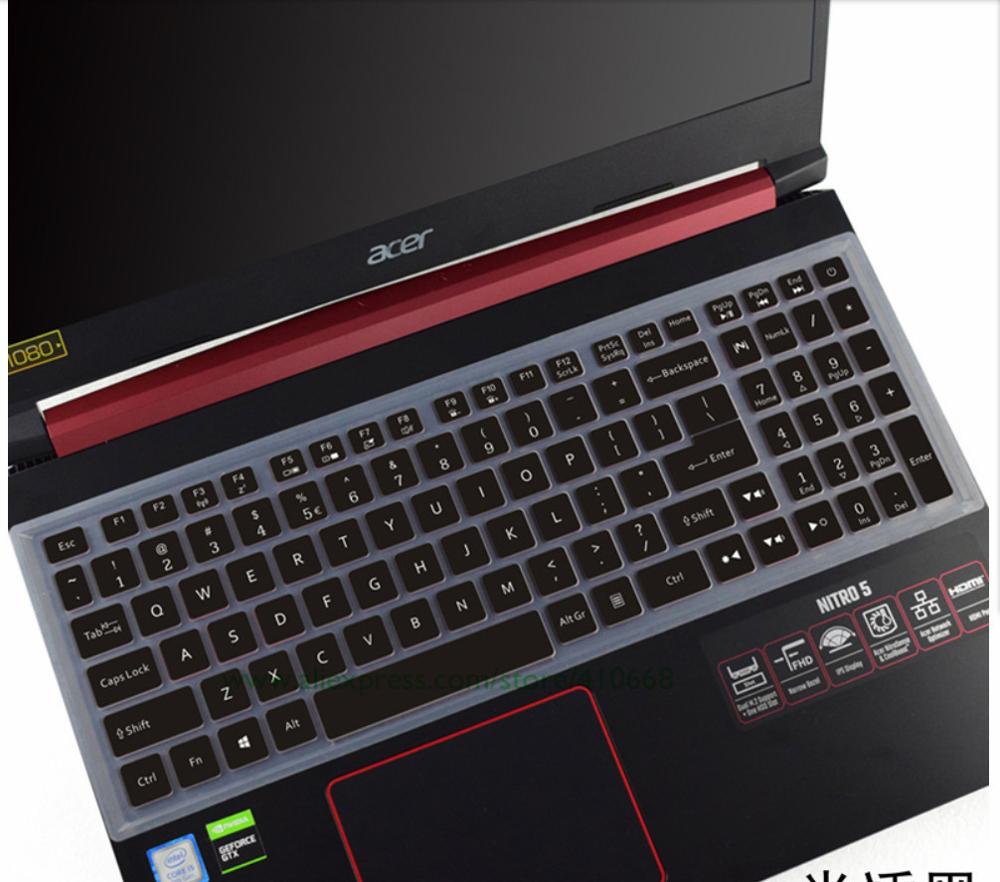 15.6 &quot;Skin Cover Pelindung Keyboard Laptop Untuk Acer Nitro 5 AN515-54 - 54W2 AN515-51 - 51 54-56 - 7.3-54W2-515 - 51 - - - 54W2-51 - - - 517