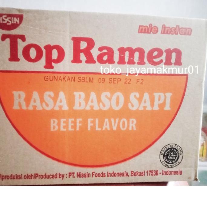 

♥MURAH LEBAY♥ Mie Top Ramen Mi Instan Mie JaduL Berkualitas (40pcs) produck terbaik