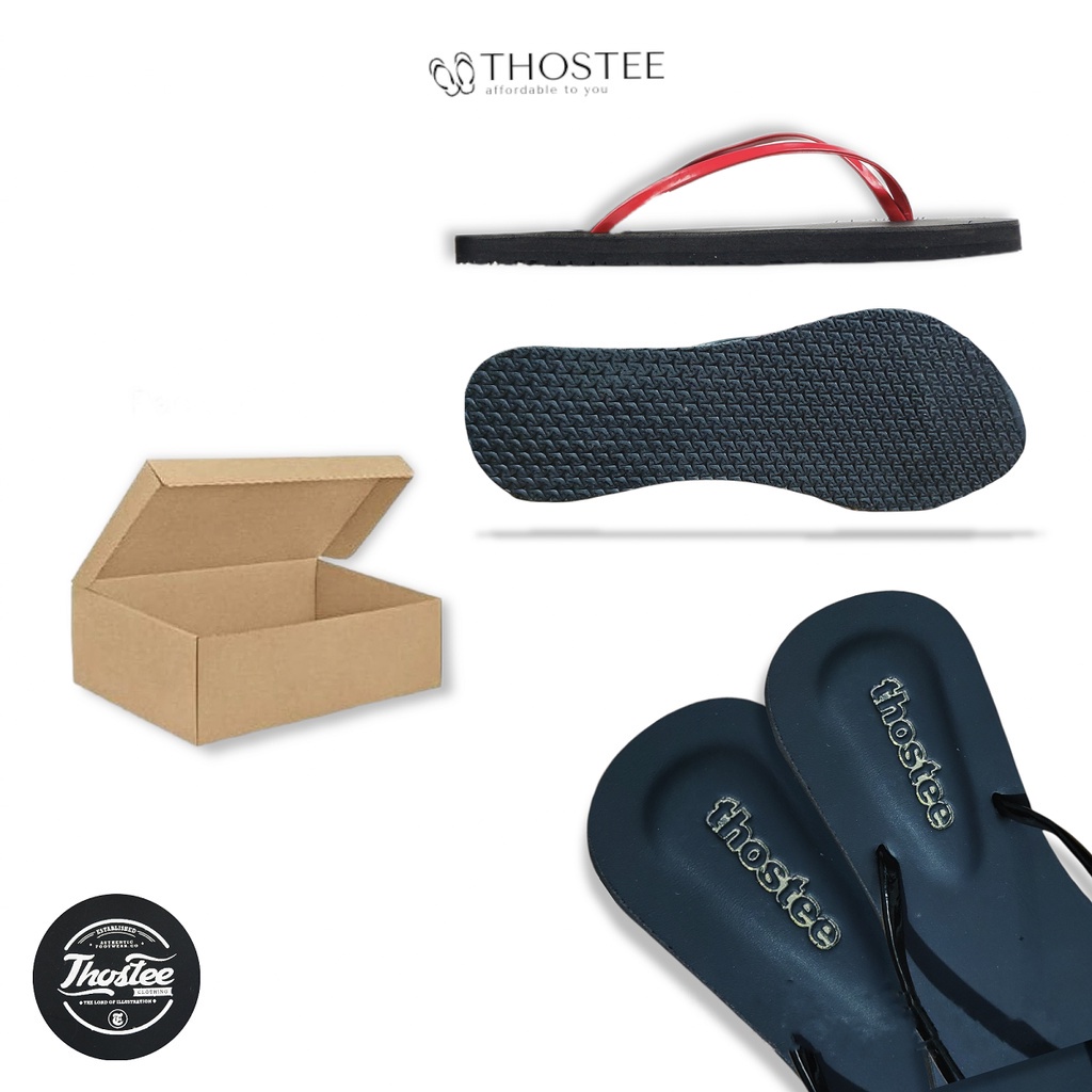 Sandal Jepit Karet Wanita Thostee Rubby pusatmode1234