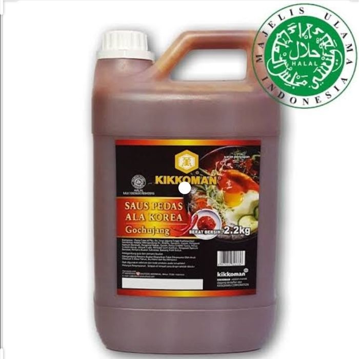 

Ready - Gochujang Sauce Kikkoman - Saus Pedas Ala Korea Jirigen 2,2Kg.