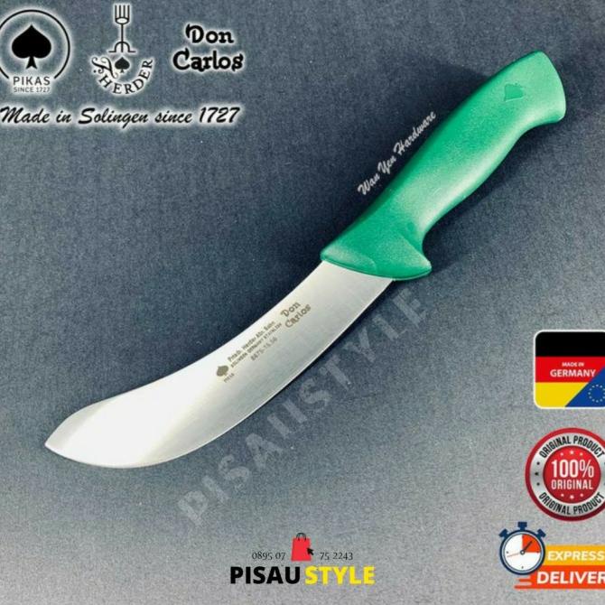 Pisau Seset Cap Garpu F. Herder DON CARLOS 6"/15Cm Pisau Seset