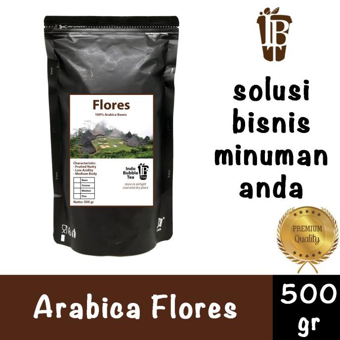 

Kopi Arabika Flores Biji / Bubuk Premium Coffee Beans 500 Gram -Diskon Besar