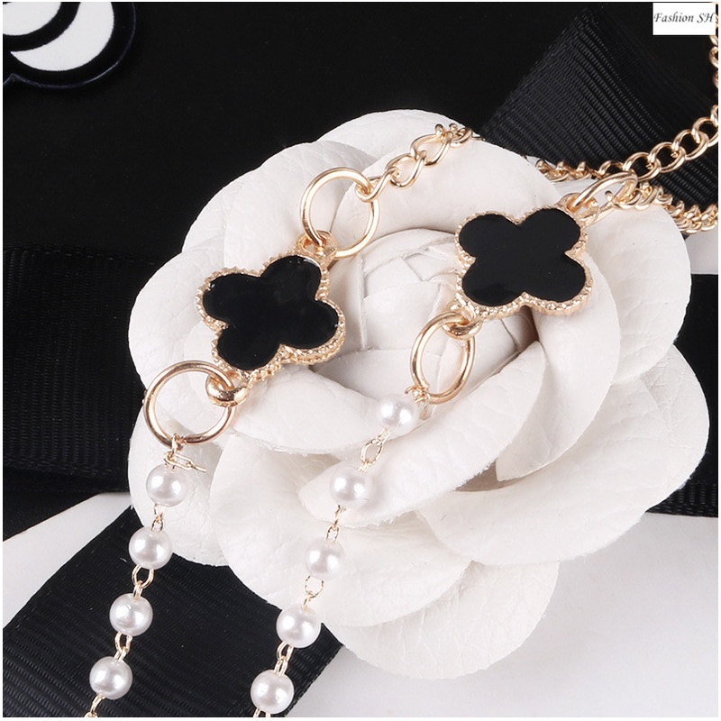 New fashion pearl mask accessories anti-lost lanyard M60071