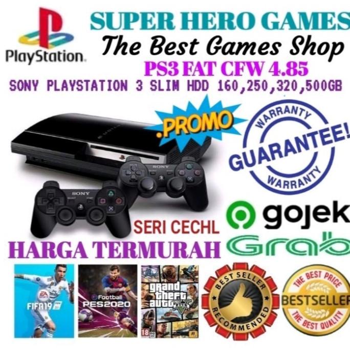 PS3 FAT SERI HL HDD 500GB BARU