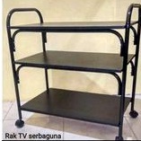 Rak tv dorong besi kuat kokoh (dx300)