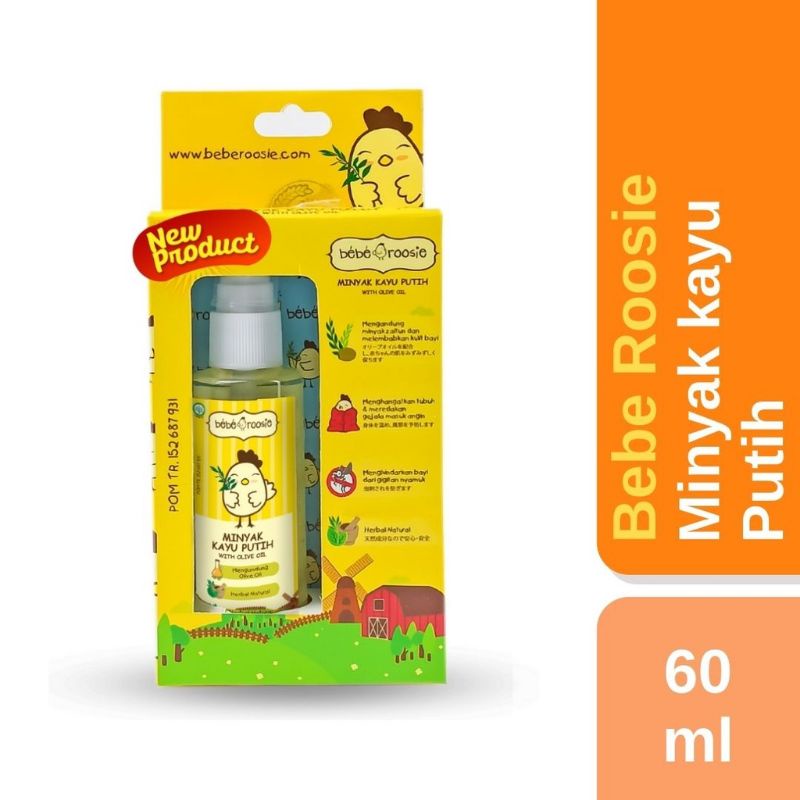 Bebe Roosie Minyak Kayu Putih dan Zaitun 60Ml