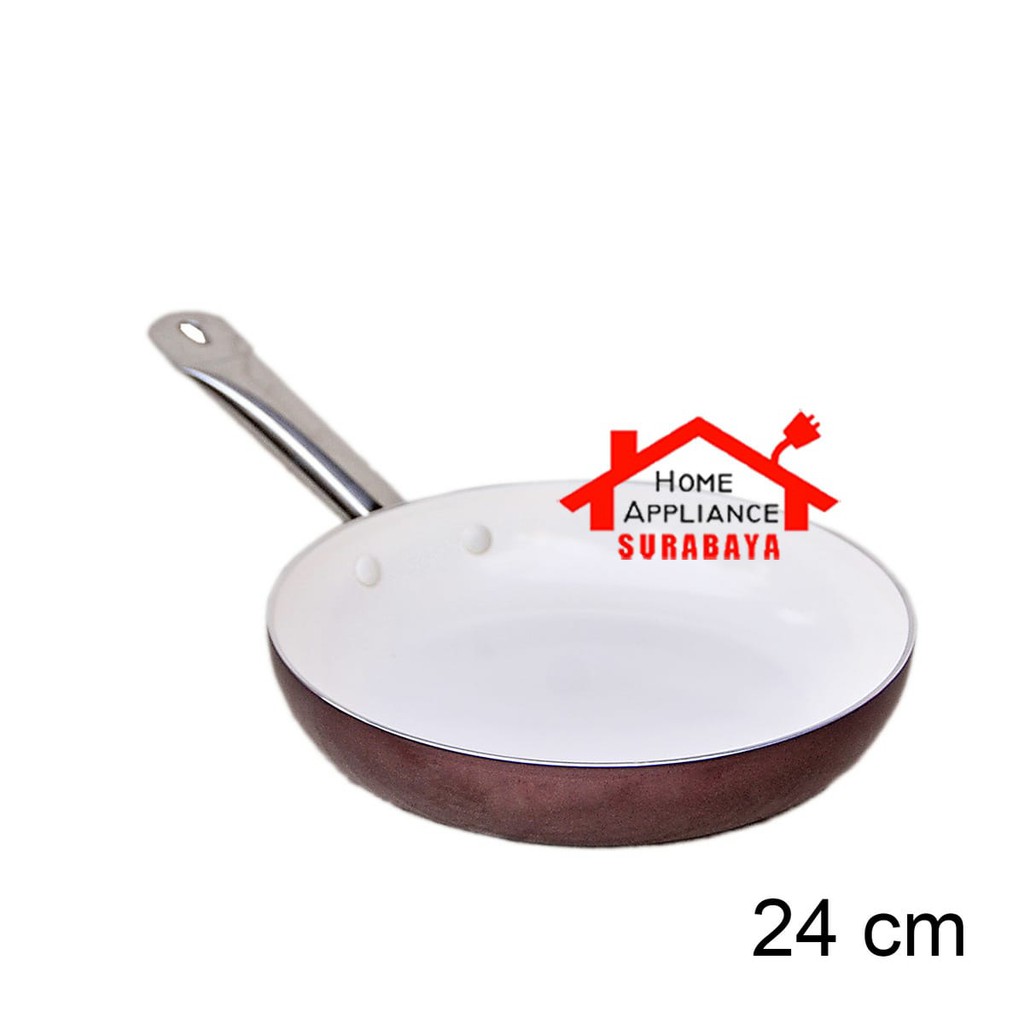 Asta Premium Panci Frypan Keramik Anti Lengket 24 CM CS KOCH - Panci Kompor Induksi 24 CM