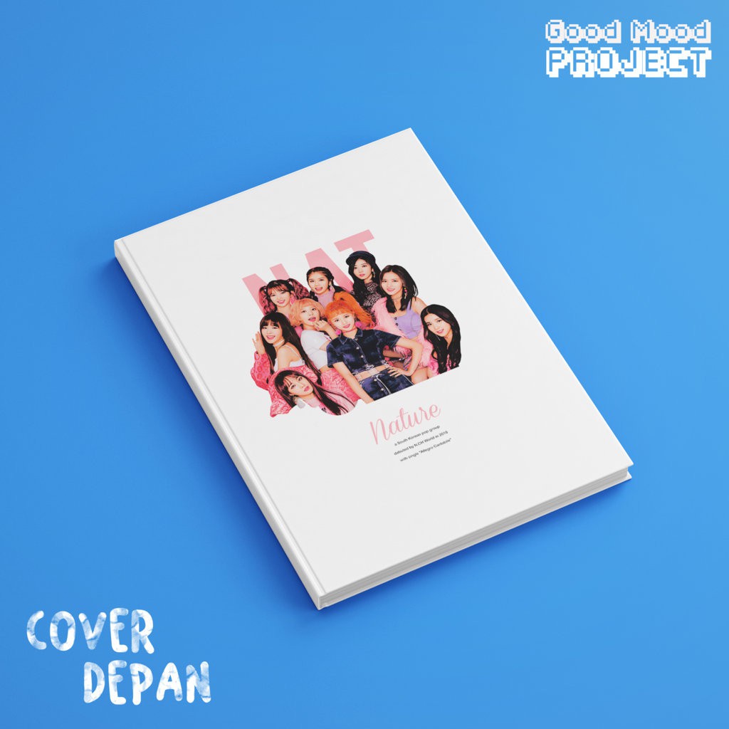 

Notebook KPOP Nature Korea Hardcover A5 Buku Tulis Catatan Notes Agenda Planner Jurnal