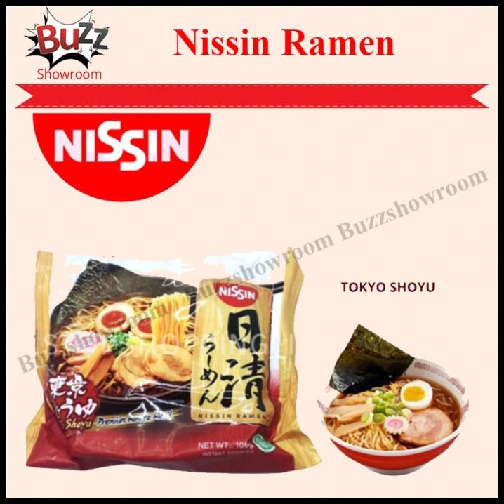 

Nissin Ramen Japanese Tokyo Shoyu Pasta Mie Jepang Instant