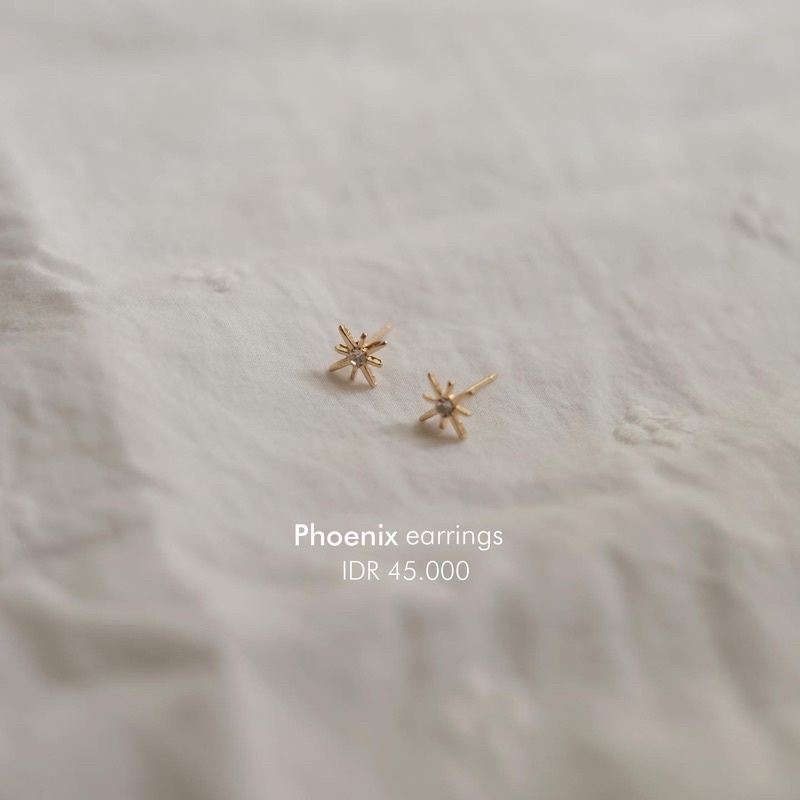 Phoenix earrings