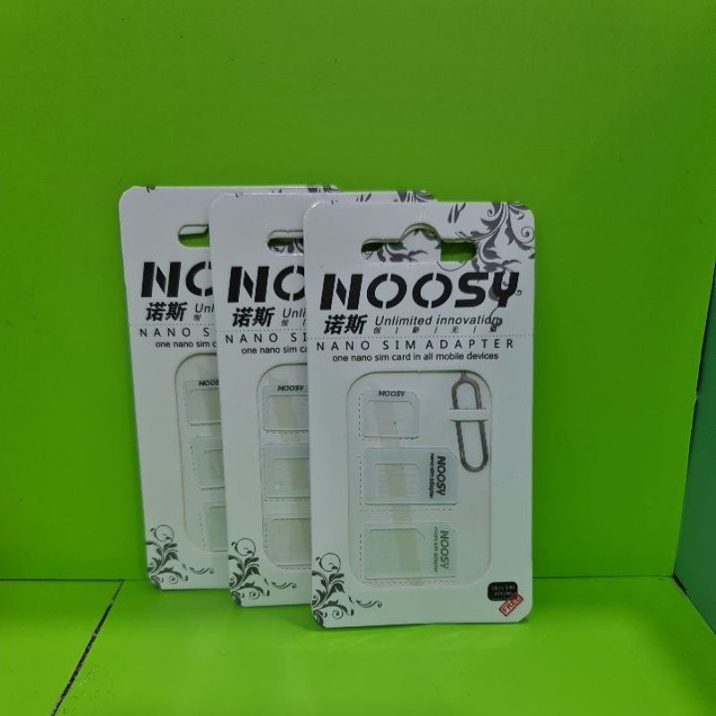 Noosy sim adapter tusukan kartu