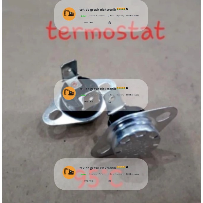 Thermostat 85 otomatis panas dispenser magic auto bukan 75 80 85 90