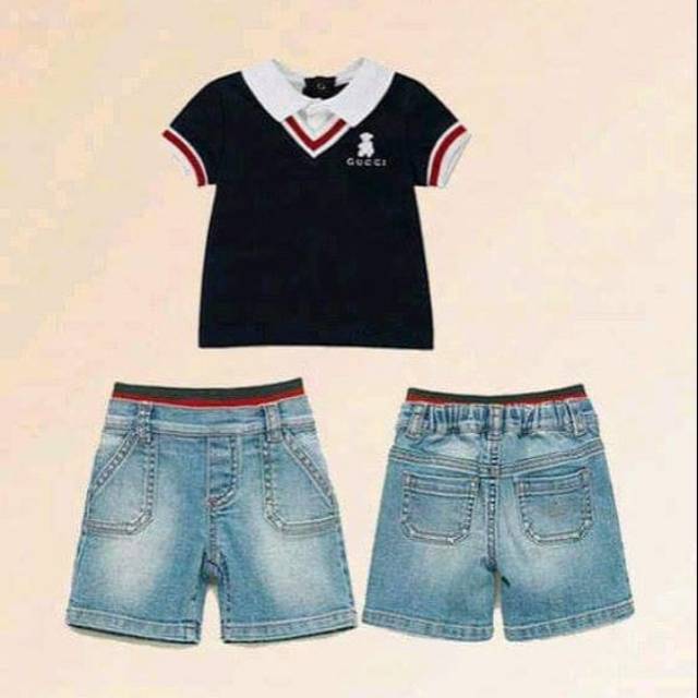 Stelan anak laki guci pants black