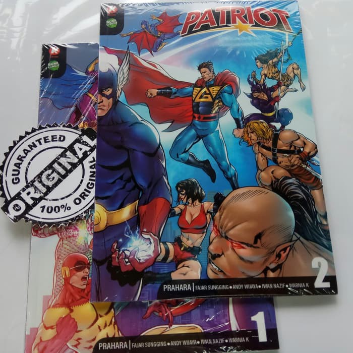 HANYA MENJUAL ASLI  Komik Seri: Patriot: dalam Prahara - by Fajar Sungging, Andy Wija