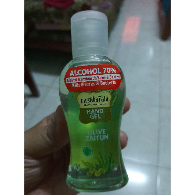 Mustika Ratu Hand Gel Olive Zaitun 60 ml