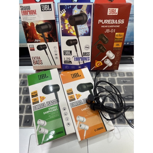 HEADSET/EARPHONE JBL JB-01 L29 D21 C-300Si C-500Si