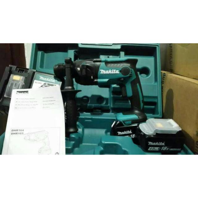 Mesin Bor Cordless Rotary Hammer Makita DHR 165 RME