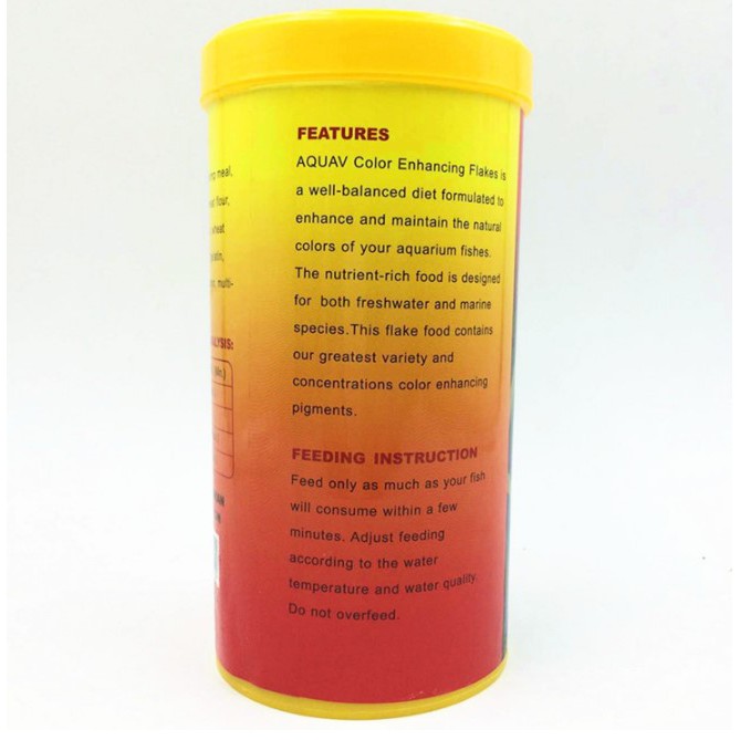 500ml Color Enhancing Flakes Pakan Ikan