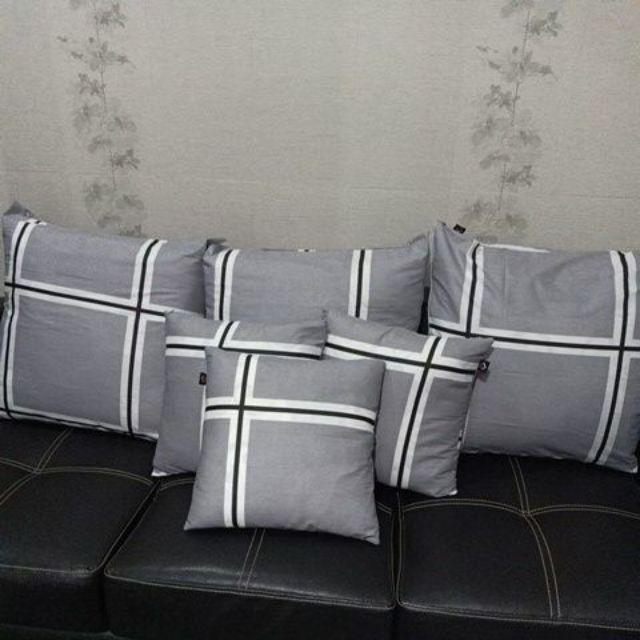 Sarung Bantal Sofa 30x50, 40x40, 45x45, 50x50, 60x60, 70x70 Ktb1237