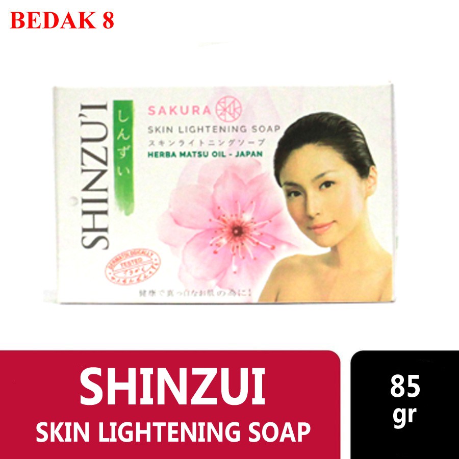 Sabun Shinzui  Batangan 80 gr/ Shinzui Skin Lightening Soap