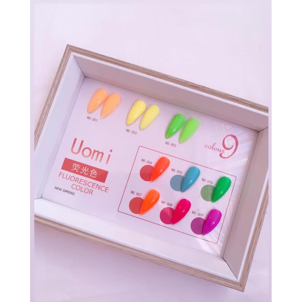 

Gel oumi 1 set 9 warna