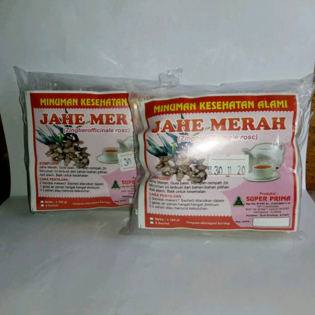 JAHE MERAH ORIGINAL INSTAN