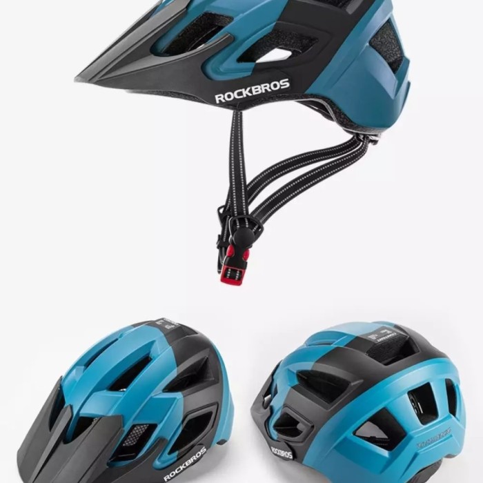 Helm rockbros ts39 yellow/black-blue/black-blue/white