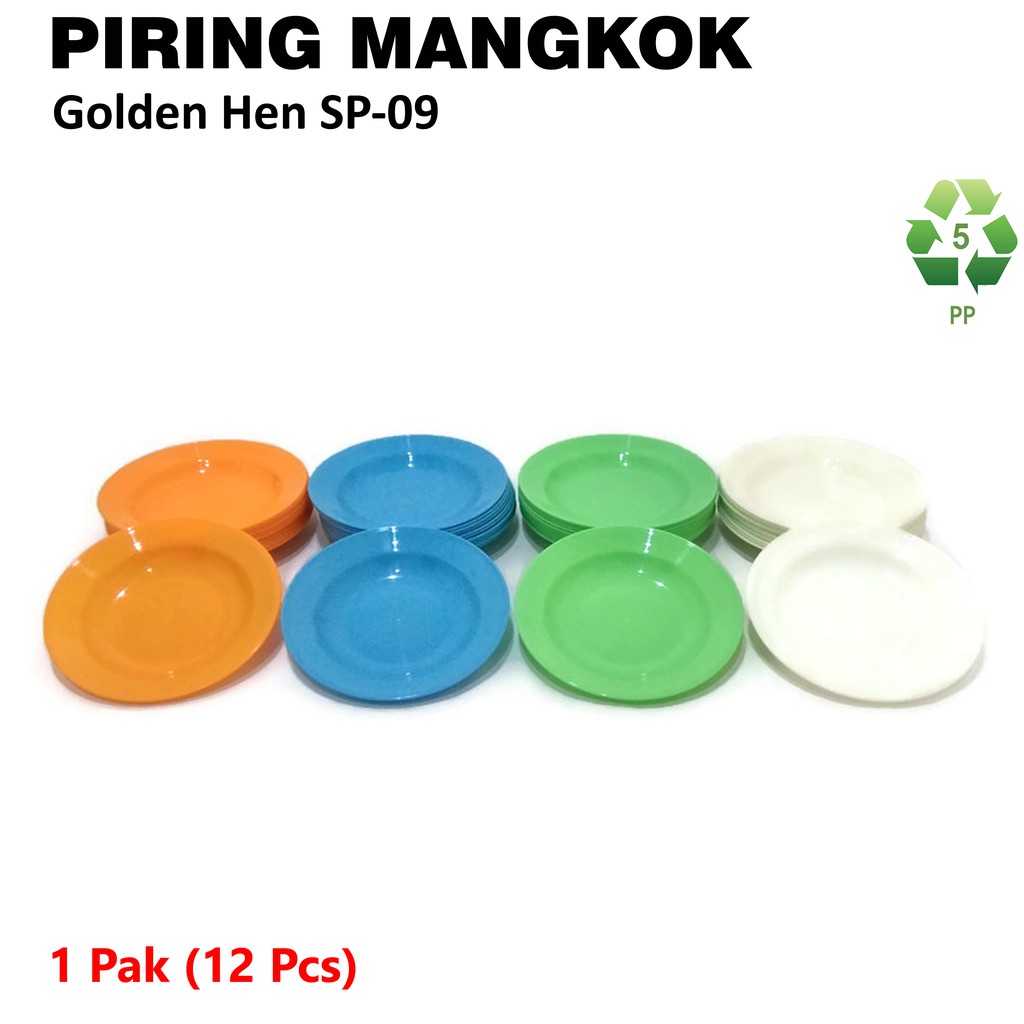 Harga Gila Wadah Makan/piring Kuah/piring Nasi/sayur/buah Plastik Gh Sp09/1 Pak ZJpWr0s7rK099
