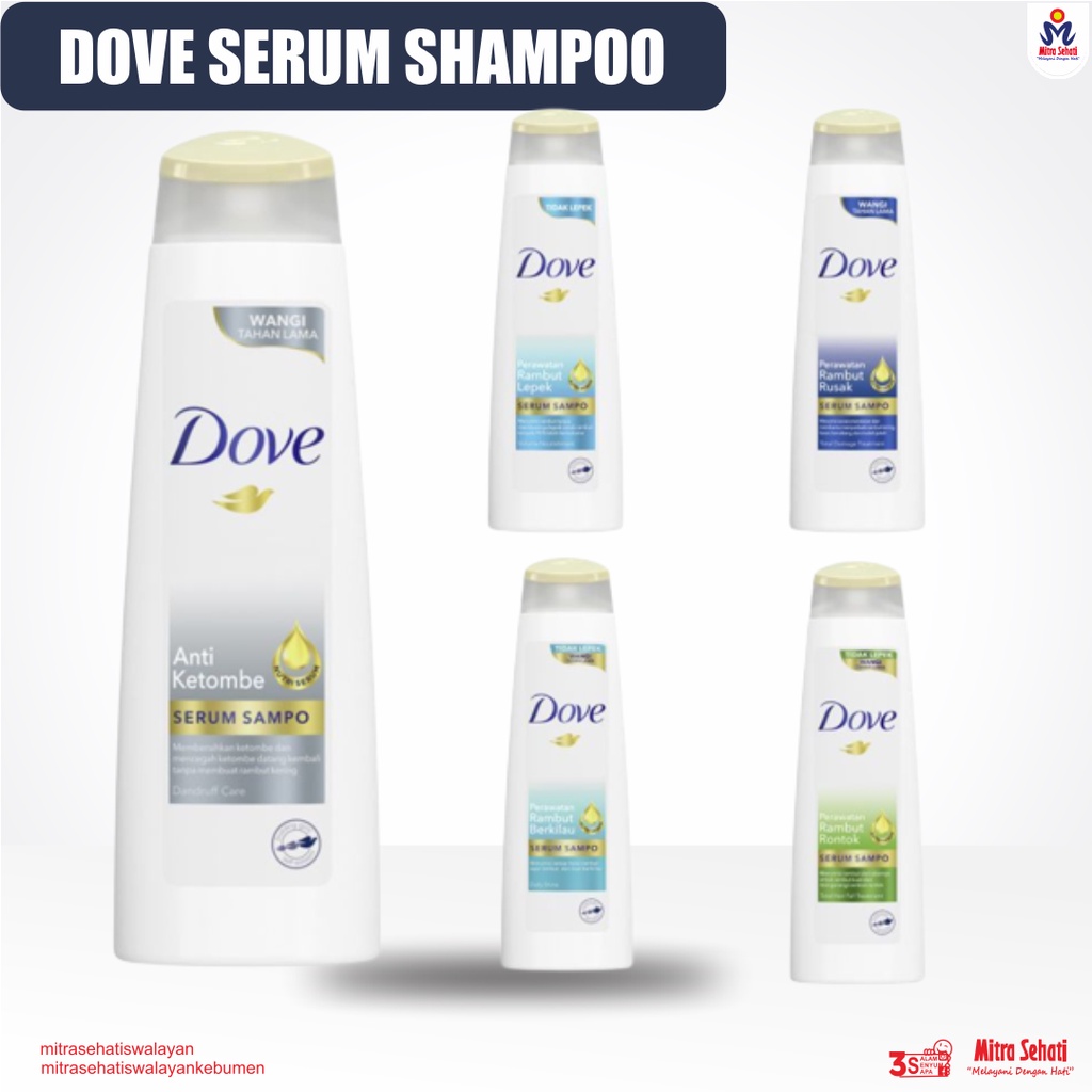 DOVE SHAMPOO ANTI KETOMBE / DOVE HIJAB / DOVE MEN / SHAMPOO DOVE [ Mitra Sehati Swalayan ]