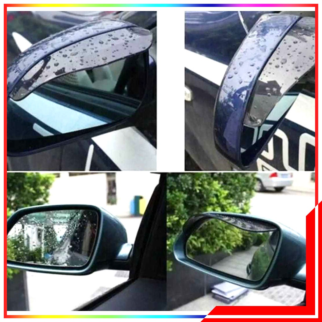 Mika Spion 1 Set isi 2 pcs / Talang Air Pelindung Spion Mobil Dari Hujan