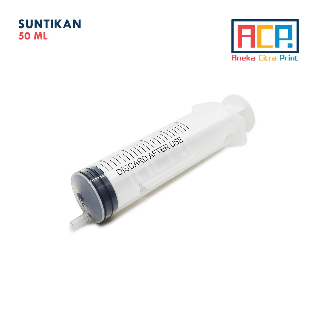 Spuit / Suntikan / Syringe + Jarum 50 ml Tinta Head Cleaner Parfum