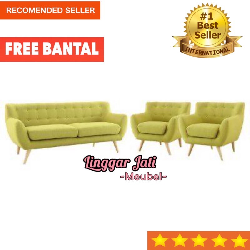 SOFA RETRO TAMU MINIMALIS 311 SEATER