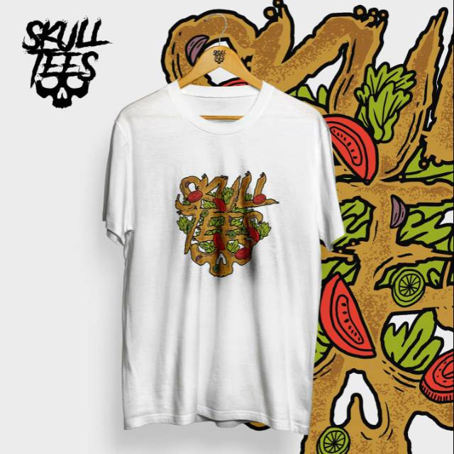 

Pizza skull
