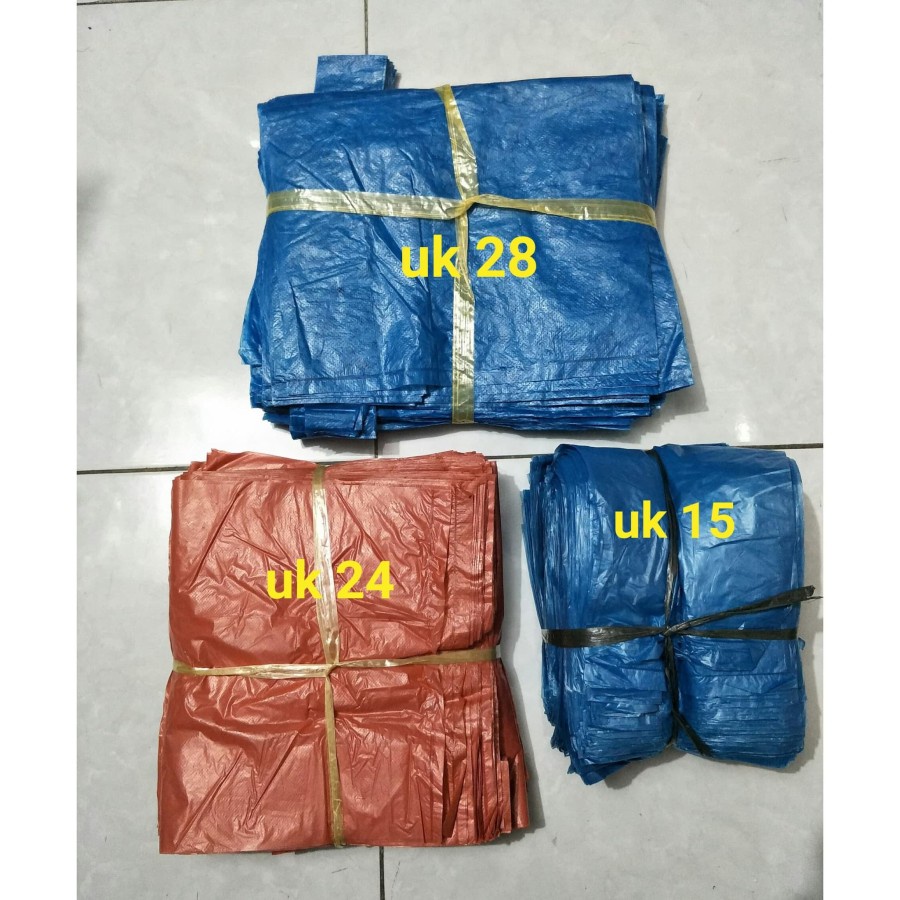 Kantong kresek warna kiloan / kantong kresek los timbangan