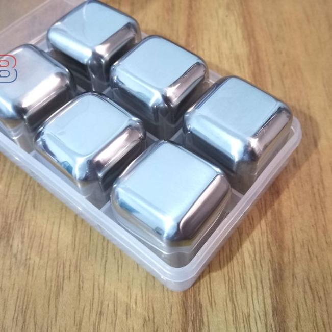 

limited STOCK!ENAM Es Batu Stainless Steel Ice Cube|RA4