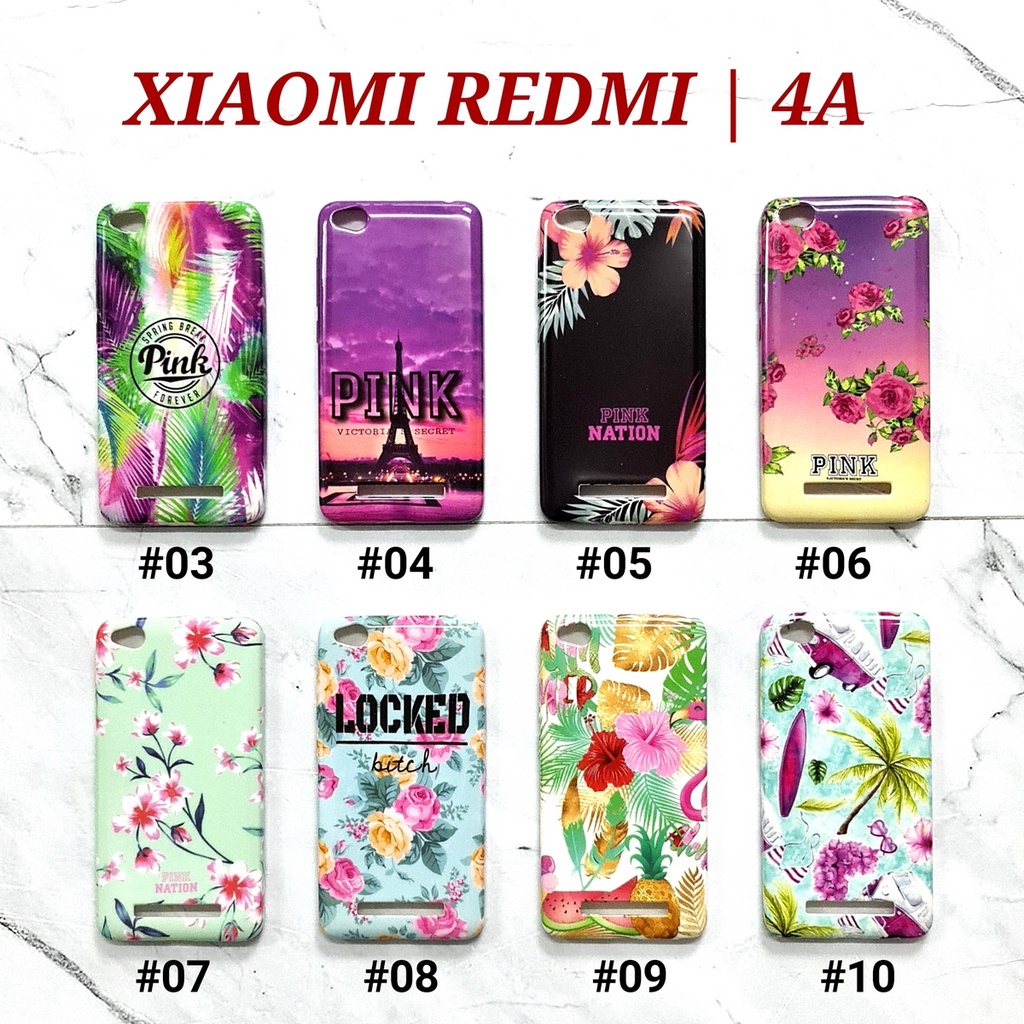 [ BUY 1 GET 1 FREE ] PKN - XIAOMI REDMI 4A 4X 5 5A 5 PLUS REDMI NOTE 4 4X 5A 5 PRIME 5 5 PRO | PINK NATION Soft Case Floral