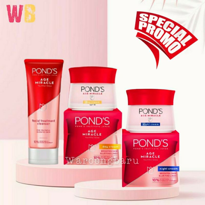 PONDS AGE MIRACLE 10 gr Day Cream Night Cream