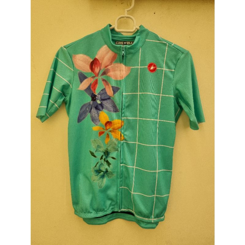 preloved bekas jersey roadbike women Castelli original size s non maap rapha monton pns like new