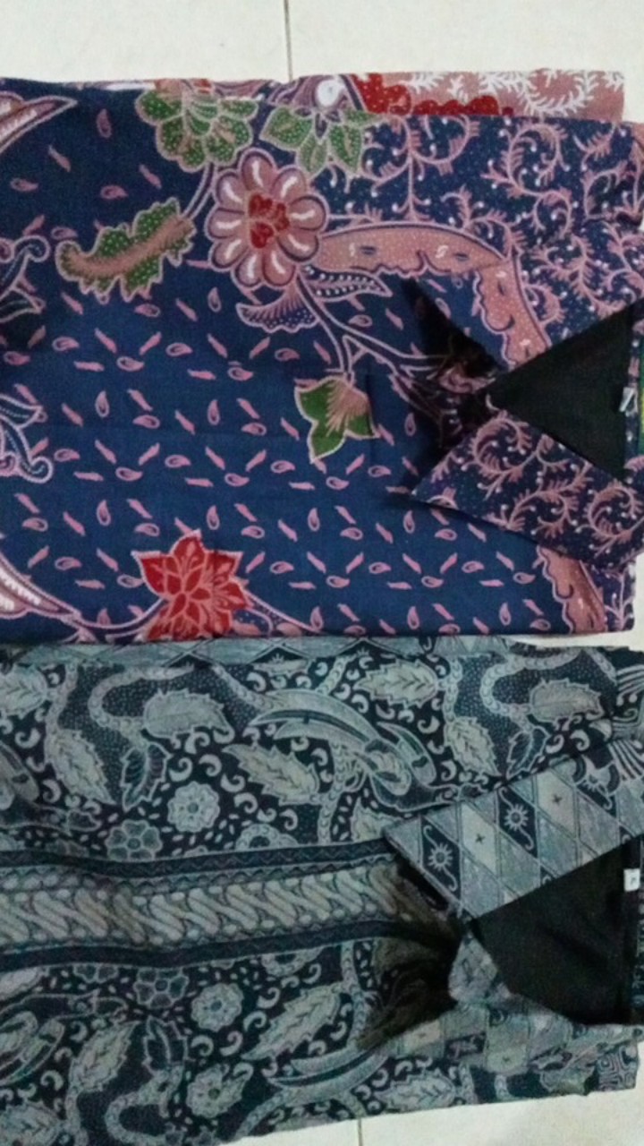 Batik Gantari Abu Full Furing Katun Halus Primisima Size M-xxl Asli Solo