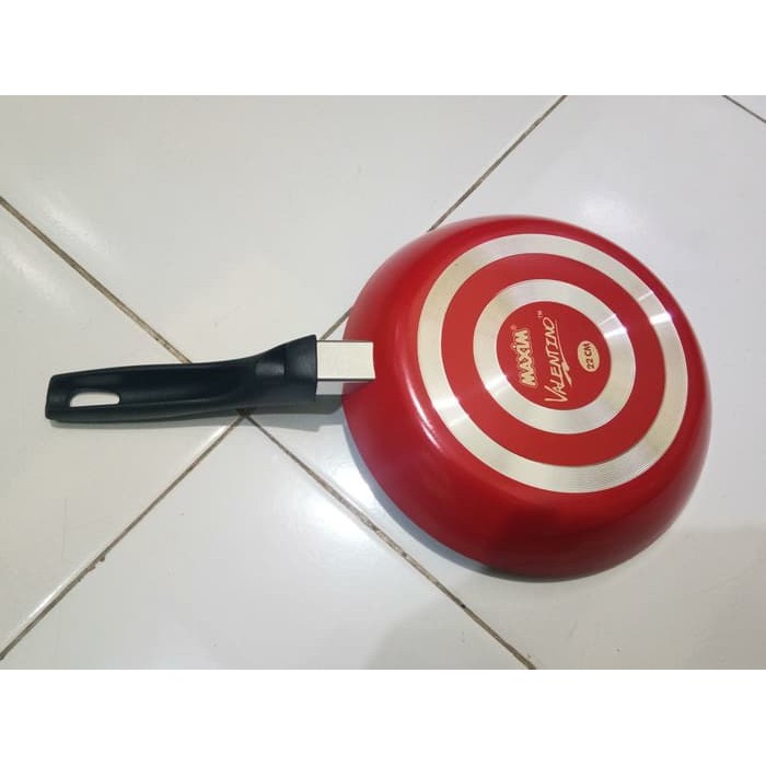 FryPan Teflon 22cm  Maxim valentino fry pan  22 cm Anti Lengket