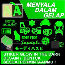 Sticker Glow In The Dark