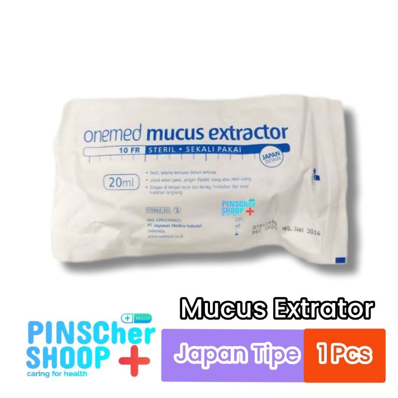 MUCUS EXTRATOR JAPAN TIPE ONEMED PENGHISAP INGUS LENDIR BAYI