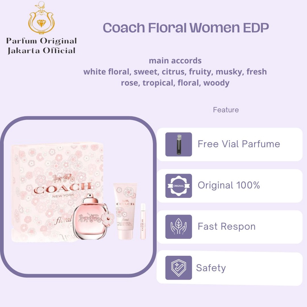 Parfum Parfume Perfume Asli Perawatan Kecantikan Original Import Branded Wanita Perempuan Cewek Coac