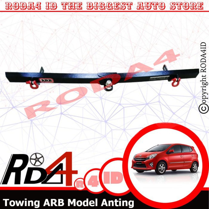 Towing ARB INNOVA Bumper Belakang Besi Model ANTING Full Body