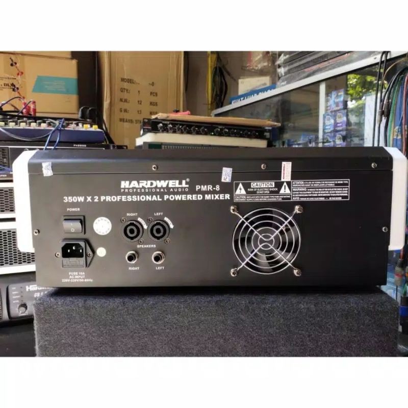 power mixer Hardwell PMR 8 350w x 2. original hardwell