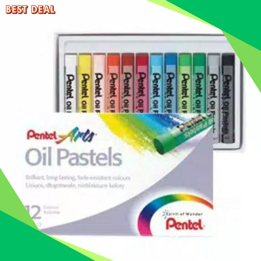 

PRODUCT HOT Pentels Art Oil Pastel 12 Warna Crayon Krayon Minyak