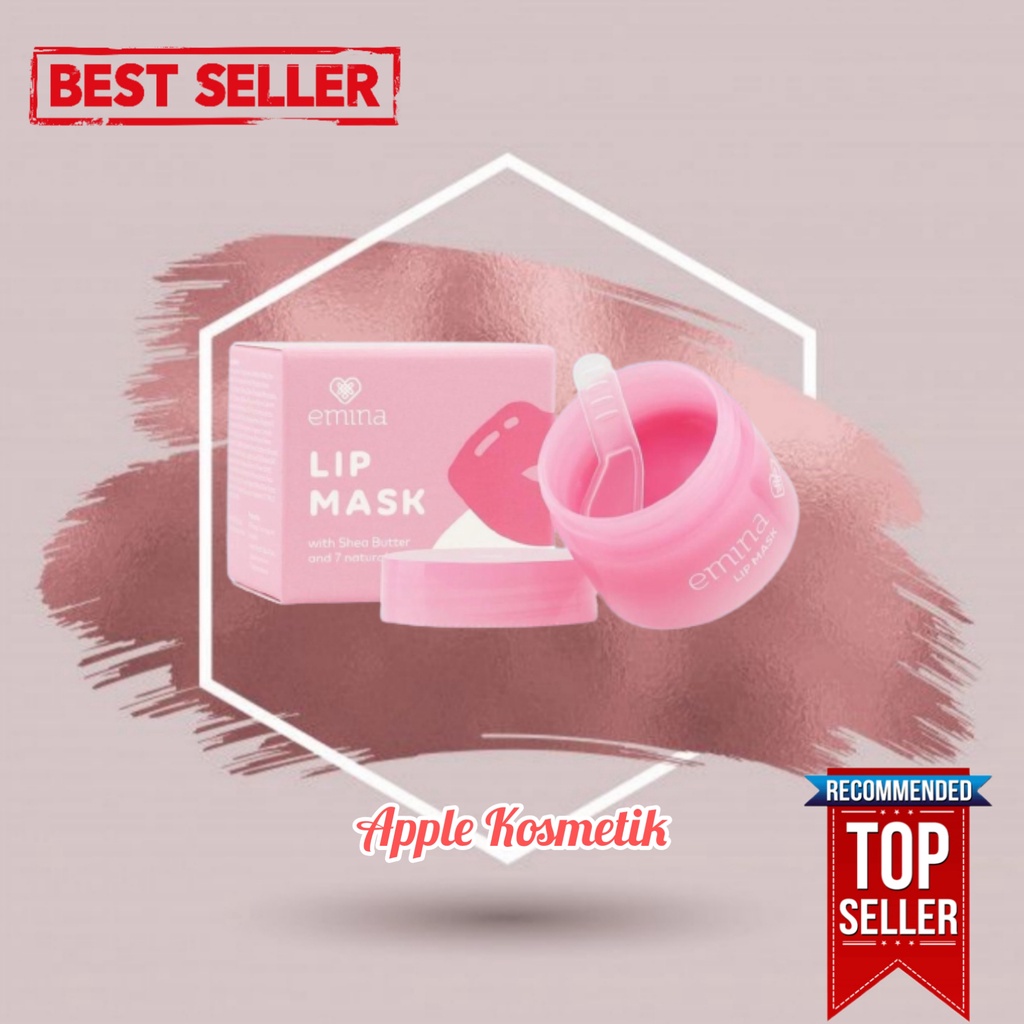 Emina Lip Mask 9gr || Emina Masker Bibir