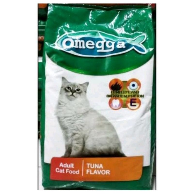 EKSPEDISI MAKANAN KUCING OMEGA TUNA 20KG OMEGA TUNA BENTUK SEGITIGA