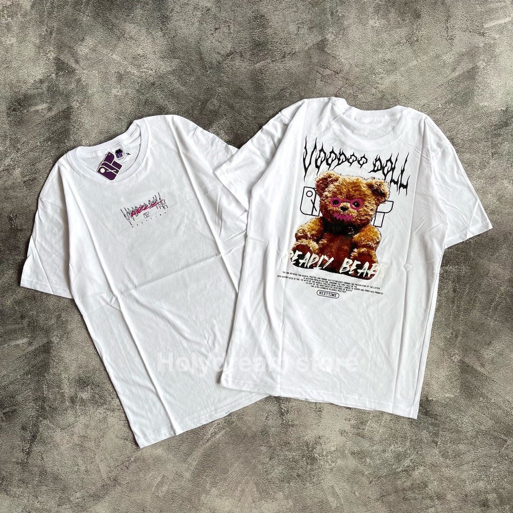 KAOS DISTRO PRIA / KAOS NEXTTIME VODOO DOLL PUTIH / KAOS PRIA / KAOS DISTRO / THANKSINSOMNIA / KAOS 